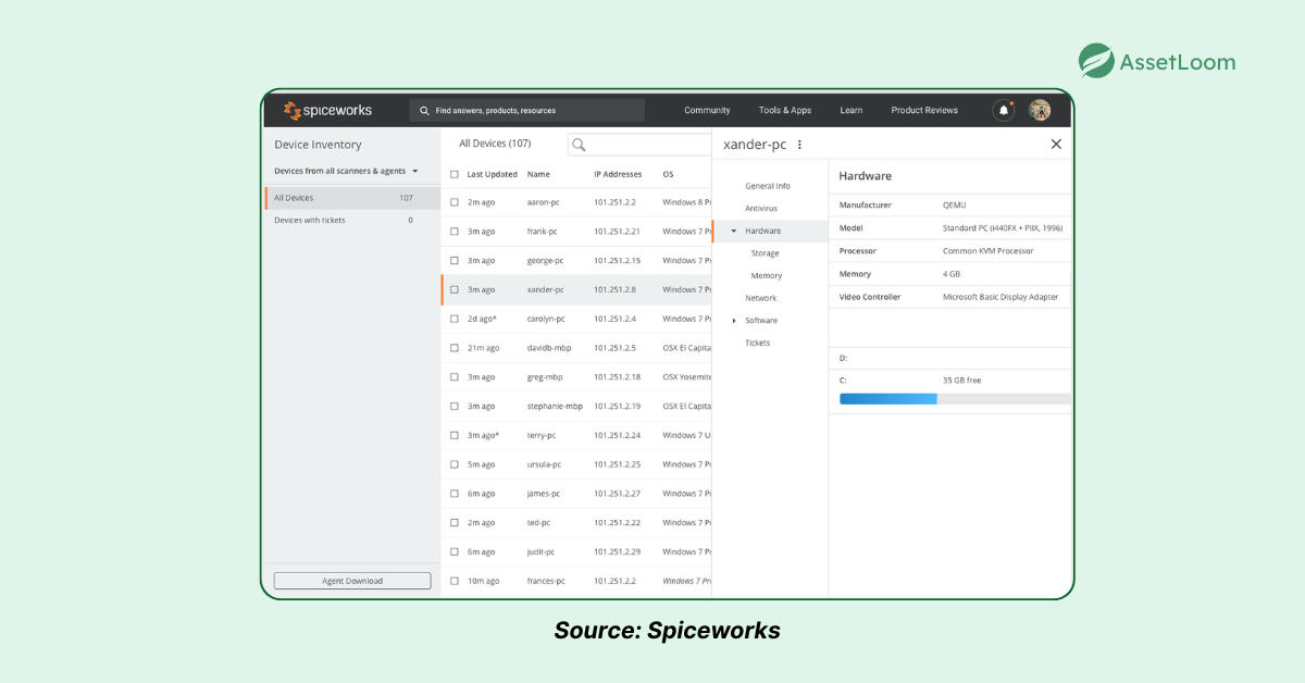 Affordable Asset Management Tools Spiceworks Affordable Asset Management Tools Spiceworks