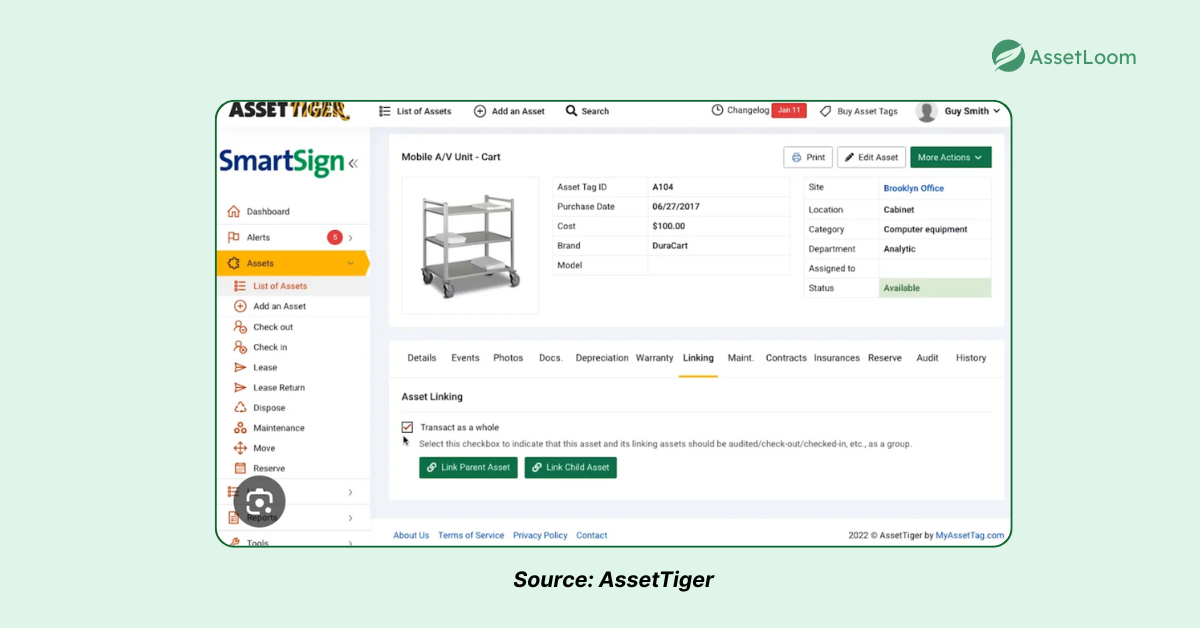 Asset Management Software Freeware AssetTiger Asset Management Software Freeware AssetTiger
