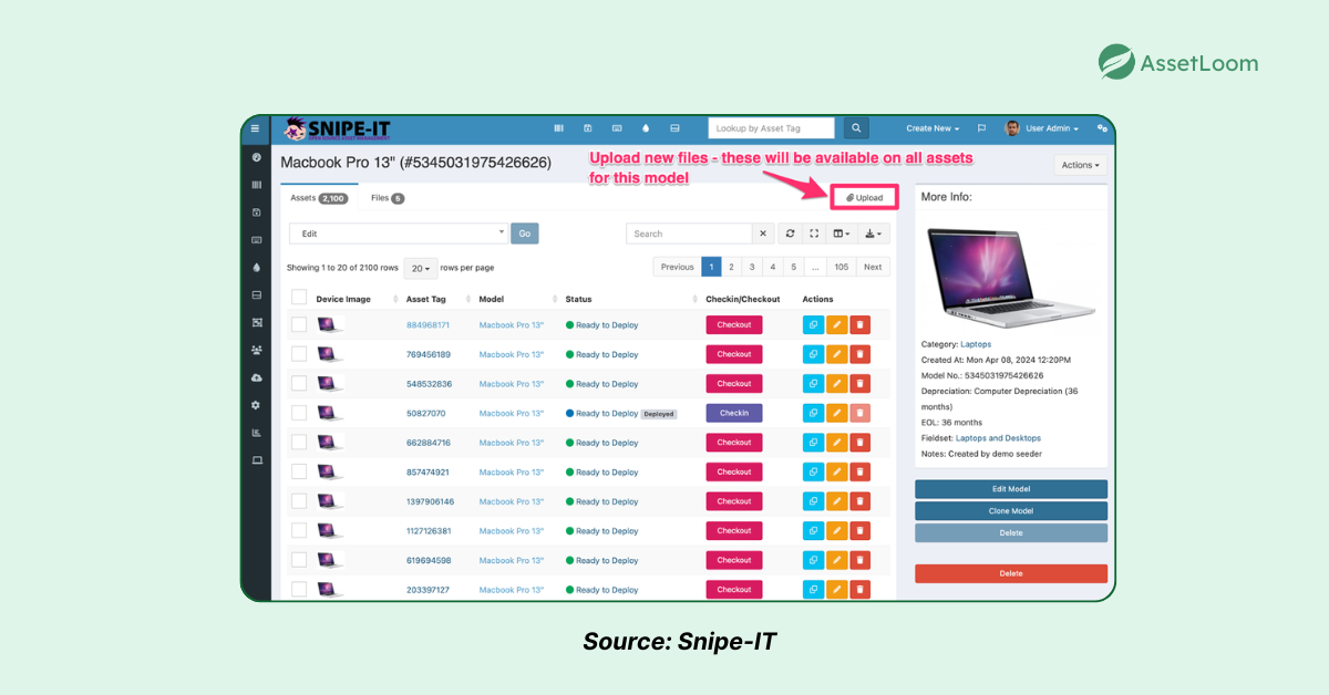 Asset Management Software Freeware Snipe-IT Asset Management Software Freeware Snipe-IT