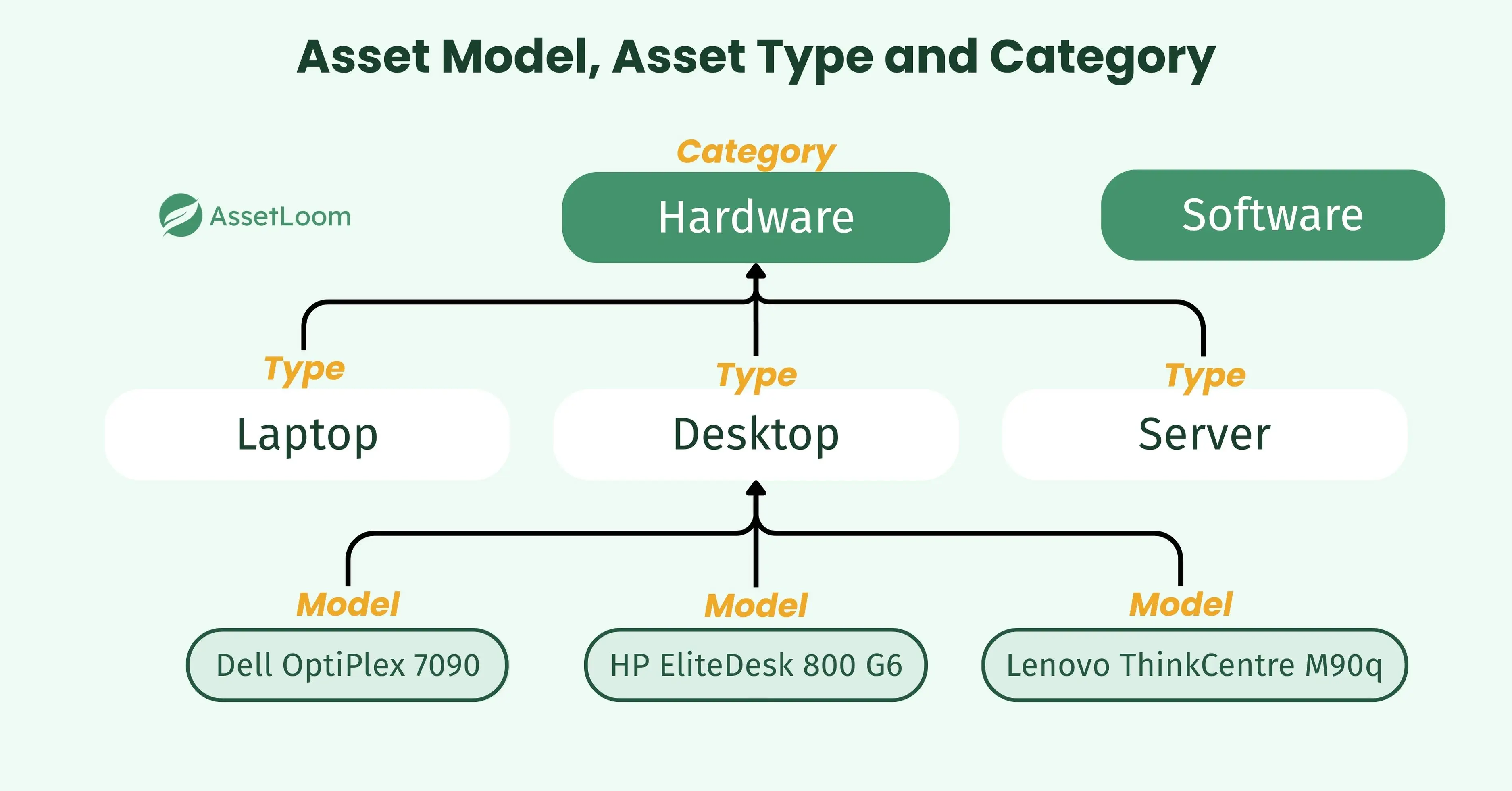 Asset Model Asset Type and Category Asset Model Asset Type and Category