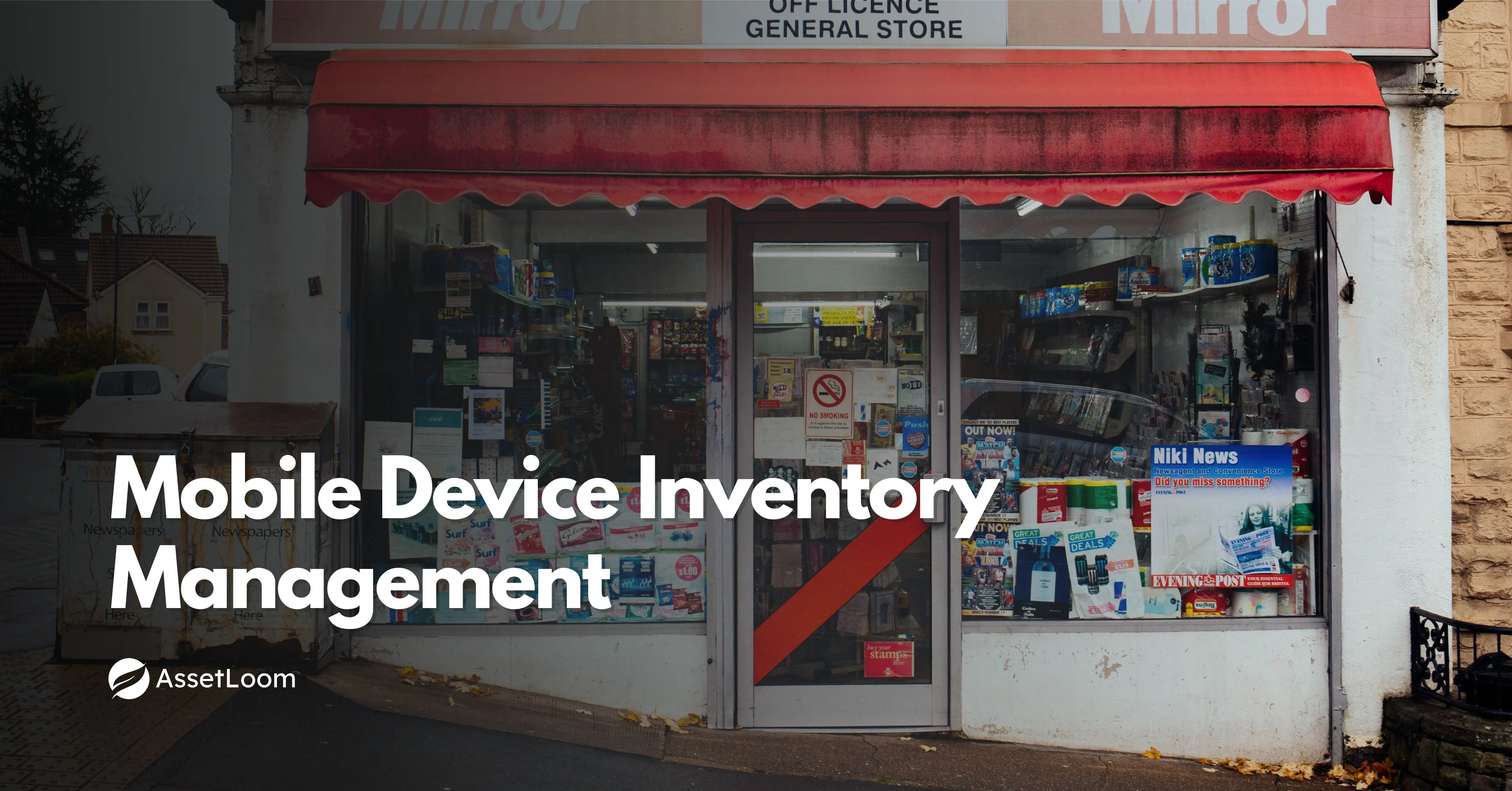 Mobile Device Inventory Management for Retail Stores and Warehouses